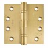 Eclipse 14841SBP - 102x102x3mm SBP Ball Bearing Hinge Grade 13 - (Pair) - Satin Brass