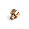 Polished Bronze Kelso Cabinet Knob - 25mm (No rose)