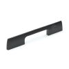 Wooden Cabinet Pull Handle Slim Metro Design 160mm Black Ash Finish