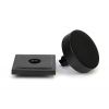 Black Brompton Centre Door Knob (Square)