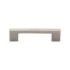 Heritage Brass Cabinet Pull Metro Design 96mm CTC Satin Nickel Finish