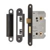 Easi-T Residential Bathroom Lock 65mm - Matt Black