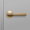 DOOR HANDLE / LINEAR / BRASS