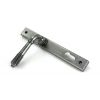 Pewter Reeded Slimline Lever Espag. Lock Set