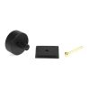 Matt Black Kelso Cabinet Knob - 38mm (Square)