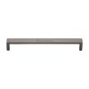 Heritage Brass Cabinet Pull Wide Metro Design 192mm CTC Matt Bronze Finish