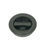 Matt Black 60mm Art Deco Round Pull - Privacy Set