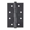 Eclipse 14345 - 102x67x2mm BLK Ball Bearing Hinge Grade 7 - (Pair) - Matt Black