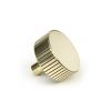 Aged Brass Judd Cabinet Knob - 38mm (No rose)