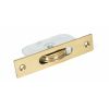 Lacquered Brass Square Ended Sash Pulley 75kg