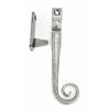 Pewter Locking Night-Vent Monkeytail Fastener - RH