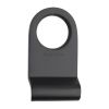 Heritage Brass Round Cylinder Pull Matt Black finish