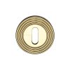 Heritage Brass Key Escutcheon Polished Brass finish